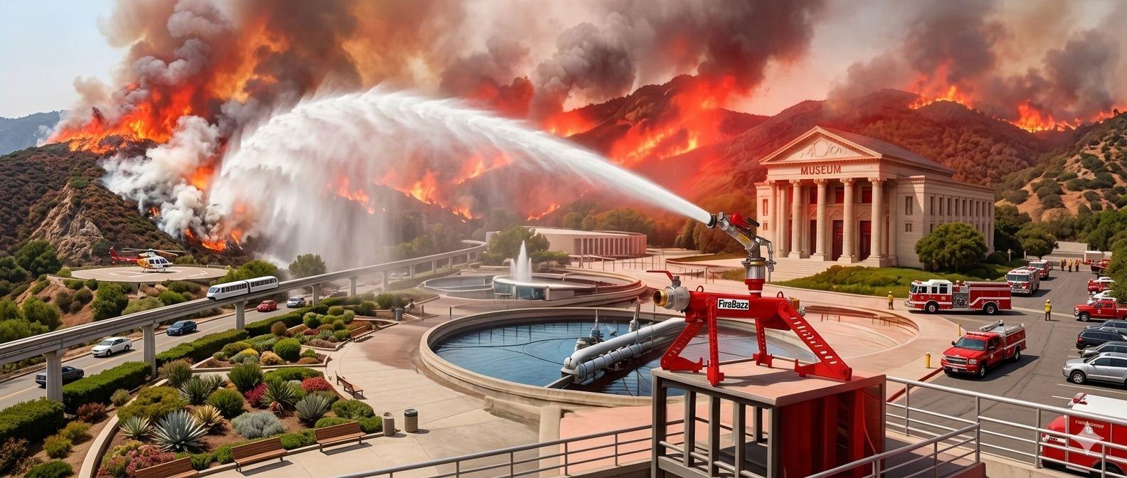 FireBozz protecting critical infrastructure from wildfire